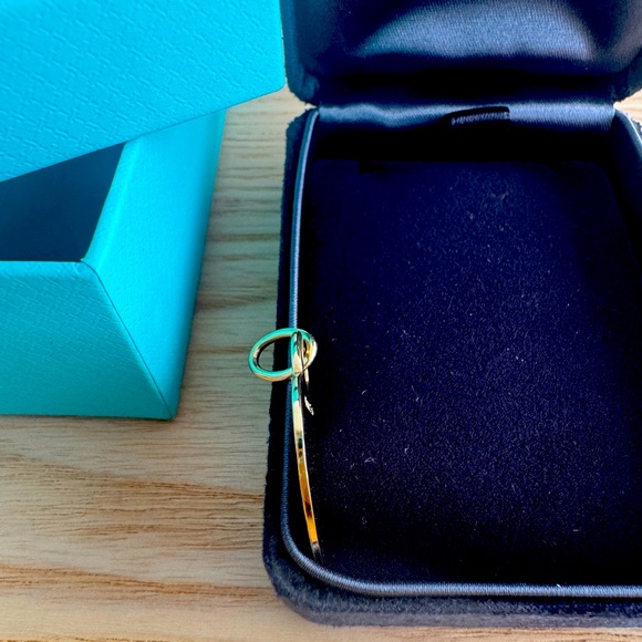 Tiffany & Co 18k Yellow Gold Notes Heart New York 5th Ave Pendant - Picture 4 of 6